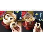 「ネオン中華飯店」テイクアウトメニュー 角煮まん&2点盛り