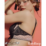 Betty Boop(TM) ドットレースノンワイヤーブラ