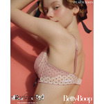 Betty Boop(TM) ドットレースノンワイヤーブラ