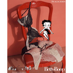 Betty Boop(TM) ドットレースノンワイヤーブラ
