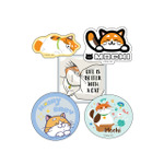 H賞 ダイカットステッカーセット（全8種）