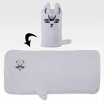 D賞 キタキツネふわふわブランケット