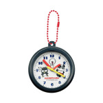 「サンリオキャラクターズ レトロ壁掛け時計風クリップキーホルダー」(全6種)