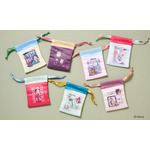 ローソン限定 Disney go out collection第6弾「ディズニークラッシックキャラクター」リボン巾着（ランダム7種）