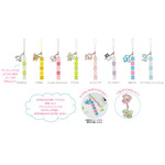 ビーズストラップコレクション（各880円※税込）：全８種・アクリル樹脂製・封筒入り