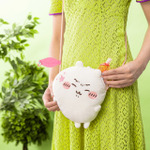 「ちいかわだらけくじ」C賞：ぬいぐるみポシェット