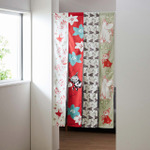 「プリント4連のれん『ムーミン』」