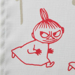 「プリント4連のれん『ムーミン』」