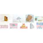 「リラックマ」「すみっコぐらし」「いしよわちゃん」等の『マイナンバーカードクリアケース』各種ステーショナリーアイテム