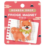 和柄　ボンボンドロップマグネット　柴犬