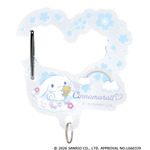 サンリオキャラクターズ さくらマジックアクリルカラビナ_シナモロール