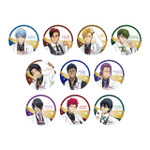 GiGOコラボカフェ「黒子のバスケ」_黒子のバスケ グリッター缶バッジ～白スーツver.～(全10種・ランダム)