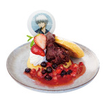 銀さんのパンケーキ～たっぷりあんこといちご～