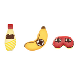 マヨネーズドーナツ（土方）、バナナドーナツ（近藤）、アイマスクドーナツ（沖田）