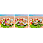 「すみっコぐらし×アロハテーブル」コラボメニュー各種(イメージ)