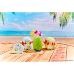 「すみっコぐらし×アロハテーブル」すみっコパシフィックブルー（イメージ）