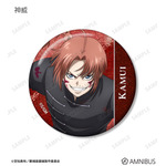 『新劇場版 銀魂 -吉原大炎上-』描き下ろし 戦いへver. トレーディンググリッター缶バッジ（神威）