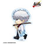 『新劇場版 銀魂 -吉原大炎上-』坂田銀時 ちびとこ ダイカットステッカー