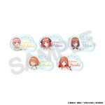 TVスペシャルアニメ「五等分の花嫁＊」×「Bull Pulu」コラボ　「お名前バッジ」全5種