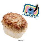 コラボ限定ピック付き「こだわりハンバーグにぎり」