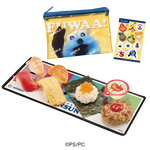 コラボ限定クリアポーチ＆シール付き「ぷちローセット」