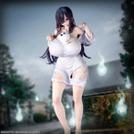 【締切直前】こぼれんばかりの爆乳ともちもち太ももがボロ布からチラリ♪「幽子さん」の1/6スケールフィギュアが予約受付中 画像