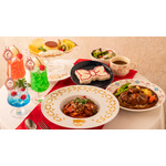 「名探偵コナンカフェ」豊富なメニュー（一部）