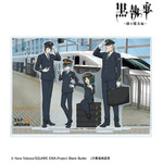 黒執事×推し旅／JR東海コラボ「描き下ろし 集合 駅員ver. アクリルジオラマスタンド」