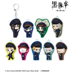 黒執事×推し旅／JR東海コラボ「トレーディング ちびキャラ 駅員ver. アクリルキーホルダー」全9種