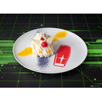 「機動戦士Gundam GQuuuuuuX Cafe －each choice of justice－」両SIDE共通デザート「ガンダム（GQ） のモンブラン」