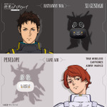 「ワイヤレスイヤホン AOW01 MARKII『機動戦士ガンダム 閃光のハサウェイ』コラボモデル」