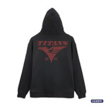 ティターンズジップパーカーVer2_ブラック