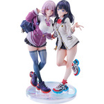 SSSS.GRIDMAN 宝多六花&新条アカネ feat.トリダモノ 1/7スケール 完成品フィギュア