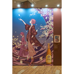 「門出を彩るヱビスの美人画展」オフィシャルスチール