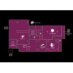 「ダンガンロンパ 15 周年記念展」東京会場マップ