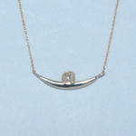 10K HELLO KITTY Moon Luckネックレス