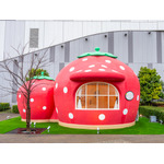 サンリオ「いちご新聞」の世界を堪能♪ “いちごのお家”が期間限定でお台場にオープン！ 画像
