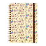 ポムポムプリン30周年記念グッズ「POMPOMPURIN 30th Anniversary リングノート（総柄）」