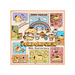 ポムポムプリン30周年記念グッズ「POMPOMPURIN 30th Anniversary タオル（周年）」