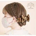 「サンリオキャラクターズ・ヘアオブジェ マスクリーフ」ポムポムプリン[PP]