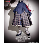 「名探偵コナン」新一や蘭、赤井秀一らがクラシカルなスカートに…♪ 黒衣の騎士やAPTX4869、ライフル銃の刺繍がポイント☆ 画像