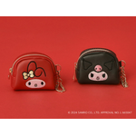 「grove」『マイメロディ』＆『クロミ』_フェイスチャームポーチ