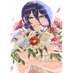 花束を抱えたレゼが尊い…！ 劇場版「チェンソーマン レゼ篇」ファイナル舞台挨拶が開催！ 描き下ろしイラストも配布 画像