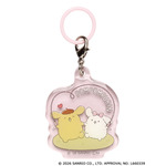 「ポムポムプリン　ぼくの一日♪クリアチャーム 」