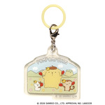 「ポムポムプリン　ぼくの一日♪クリアチャーム 」