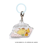 「ポムポムプリン　ぼくの一日♪クリアチャーム 」