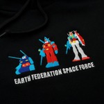 「MS刺しゅうパーカー 地球連邦軍」