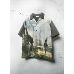 『NieR:Automata』×グラニフ　「我ら森の王、ここに眠る｜オープンカラーシャツ」