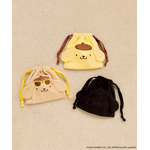 LOWRYS FARM「ポムポムプリン」コラボ 「【ポムポムプリン】/ヌイキンチャクポーチ」全3色