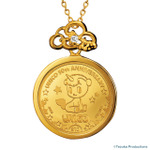 ユニコ50周年記念　純金コインペンダント